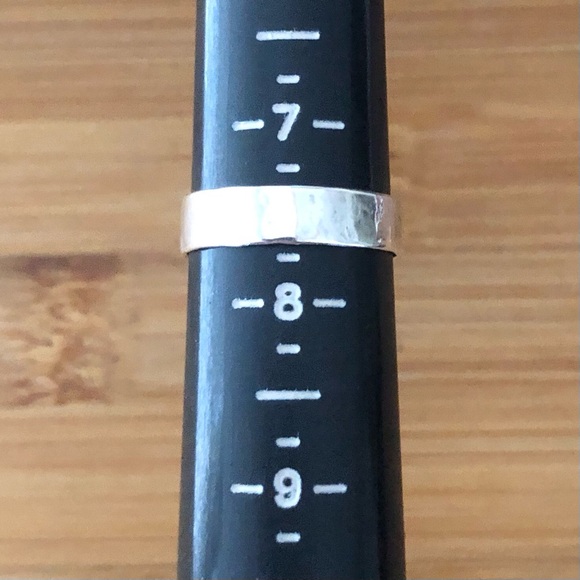 $44  Native American Southwest Estate Mosaic Ring  Sterling Silver  Size 7 & 1/2 - Picture 7 of 7